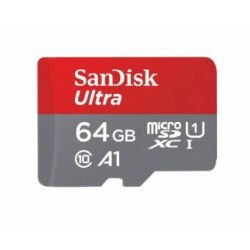 Carte-Memoire-SanDisk-Ultra-MicroSDXC-UHS-I-64-Go-avec-Adaptateur-microSD-microSDHC-et-microSDXC