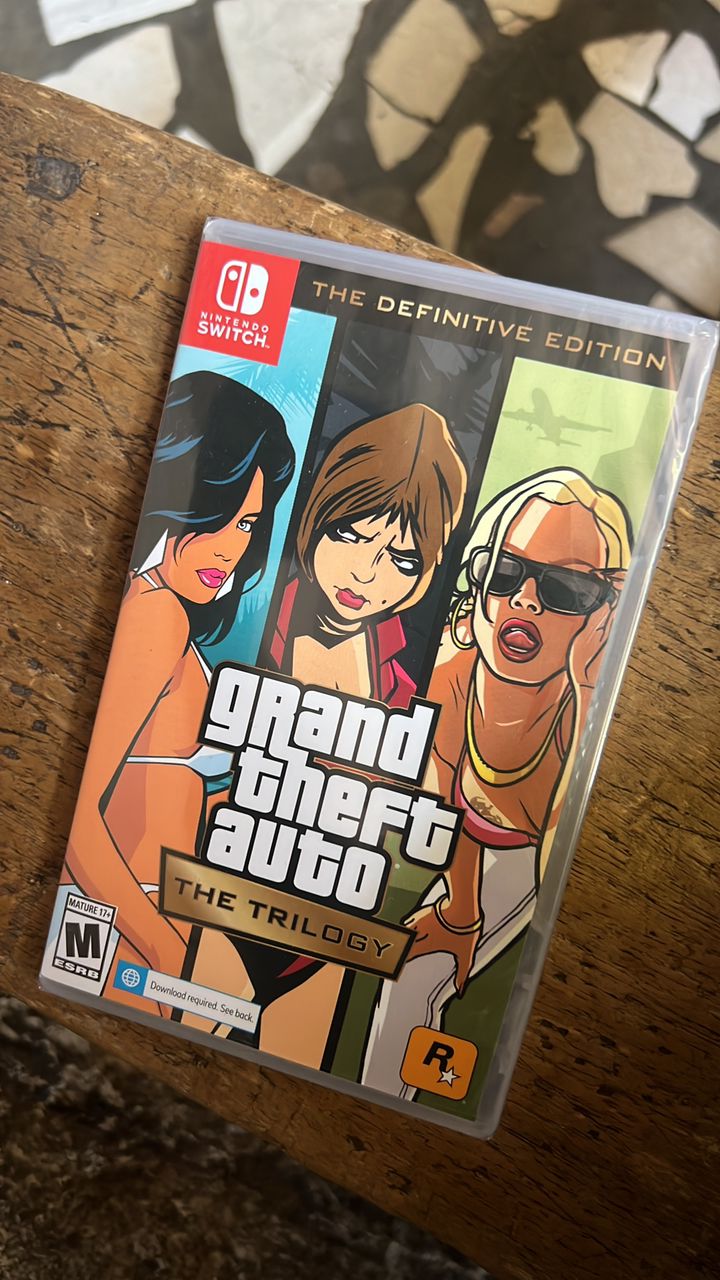 NINTENDO SWITCH GTA (GRAND THEF AUTO) THE TRILOGY – THE DEFINITIVE